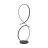 Eglo Gulvlampe Serpins Aluminium Stål Svart 20W 2500lm - 830 Varm Hvit | IP20