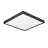 Eglo Taklampe Baderomsbelysning Fueva 6 Plast Svart 10.5W 1700lm - 827-840-865 CCT