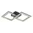 Eglo Taklampe Calliera Stål Svart, Messing 18.4W 2500lm - 830 Varm Hvit | Dimbar