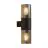 Eglo Veggbelysning Cropani Svart Up & Down | IP54 - Egnet for 2x E27