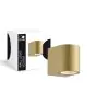 D'Lite Veggbelysning Vossem Gull | IP54 - Egnet for 1x GU10