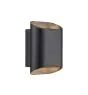 Nordlux Nico 22 Veggbelysning Svart IP54 | Egnet for 4x GU10