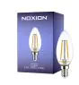 Noxion Lucent LED E14 Mignon filament klar 2.5W 250lm - 827 ekstra varm hvit | dimbar - erstatter 25W