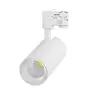 Noxion LED Tracklight 3-Fase Ecowhite Aluminium Hvit 30W 3210lm 36D - 940 Kald Hvit | UGR <19
