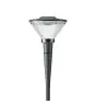 Philips LED-gatelykt Lantern City Charm Kjegle BDS491 grå 60W 7644lm 360D - 740 kald hvit | IP66 - symmetrisk 