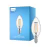 Philips Corepro LED Mignon E14 filament klar 4.3W 470lm - 827 ekstra varm hvit | erstatter 40W