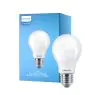 Philips Corepro LED Pære E27 Pære matt 8.5W 1055lm - 840 kald hvit - erstatter 75W