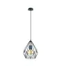 Eglo Pendel Lampe Carlton Stål Svart | IP20 - Egnet for 1x E27 