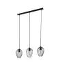 Eglo Pendel Lampe Newtown Stål Svart | IP20 - Egnet for 3x E27 