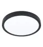 Eglo Taklampe Fueva 6 Plast Svart 14.2W 2000lm - 827-840-865 CCT