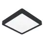 Eglo Taklampe Fueva 6 Plast Svart 10.5W 1700lm - 827-840-865 CCT