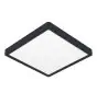 Eglo Taklampe Baderomsbelysning Fueva 6 Plast Svart 13W 2100lm - 827-840-865 CCT