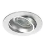 Noxion Innfelt Spot Vision MR16 Vippbar Aluminium | Utskjæring 69mm - GU10 sokkel