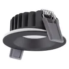 Ledvance LED spot Air Fix Aluminium svart 6W 510lm 36D - 930 varm hvit | Utskjæring 68mm - IP65 - beste fargegjengivelse - dimbar