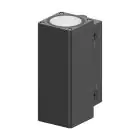 Ledvance Veggbelysning Urban Vario Aluminium Svart Up & Down 27W 2700lm - 830-840 CCT | IP65 - Dali Dimbar