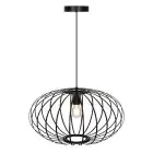 D'Lite Pendel Lampe Kemmel Metall Og Plast Matt Svart | Egnet Til 1x E27