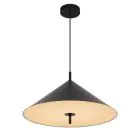 D'Lite Pendel Lampe Crochte Metall Og Plast Matt Svart | Egnet Til 3x E27