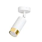 Emibig Taklampe Hiro Stål Hvit | Egnet for 1x GU10 - Max 10W
