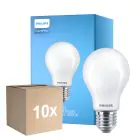 Fordelspakning 10x Philips Corepro LED Pære E27 Pære matt 4.5W 470lm - 830 varm hvit | erstatter 40W