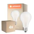 Fordelspakning 4x Ledvance Classic LED E27 Pære filament matt 24W 3452lm - 827 ekstra varm hvit | erstatter 200W