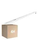 Fordelspakning 4x Noxion Lyslister Click V2 LED T8 | Egnet for 1x 120cm LED Lysrør