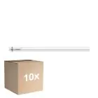 Fordelspakning 10x Philips Master LED Lysrør T8 (EM/Mains) Ultra Output 20W 3700lm - 865 Daglys | 150cm - Erstatter 58W
