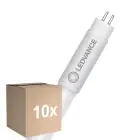 Fordelspakning 10x Ledvance LED Lysrør T5 AC Mains P Mains (AC) High Efficiency 11W 1700lm - 865 Daglys | 85cm - Erstatter 21W