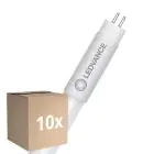 Fordelspakning 10x Ledvance LED Lysrør T5 HF P Electronic (HF) High Efficiency 7W 1050lm - 865 Daglys | 55cm - Erstatter 14W