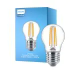 Philips Corepro LED Lustre E27 Ball filament klar 6.5W 806lm - 827 ekstra varm hvit | erstatter 60W