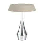 Eglo Bordlampe Turcio Stål Krom 5W 310lm - 825-830-840 CCT | IP44 - Touch Dimbar - USB-C