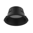 Noxion LED Downlight Hera Dyp Innfelt Svart 21W 2400lm 100D - 827-830-840 CCT | 226mm - Utskjæring 200mm