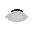 Noxion LED Downlight Hera Flat Innfelt Hvit 9W 900lm 80D - 827-830-840 CCT | 132mm - Utskjæring 120mm