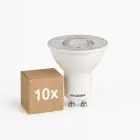 Fordelspakning 10x Sylvania RefLED ES50 LED Spot GU10 PAR16 320lm 110D - 830 Varm Hvit | Erstatter 35W